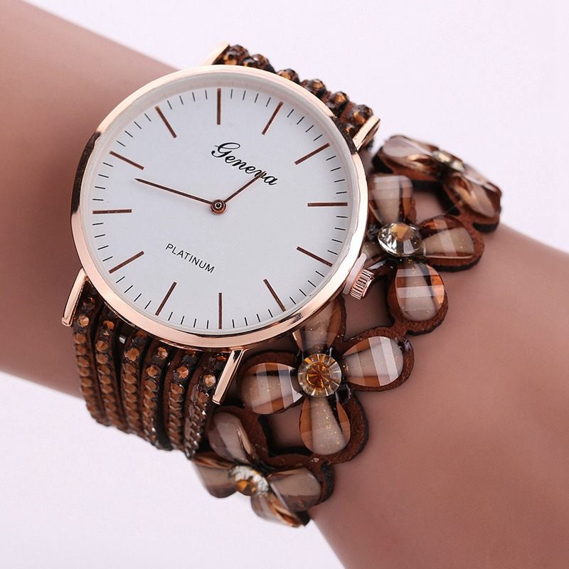 Women's Quartz Crystal and Diamond Watches