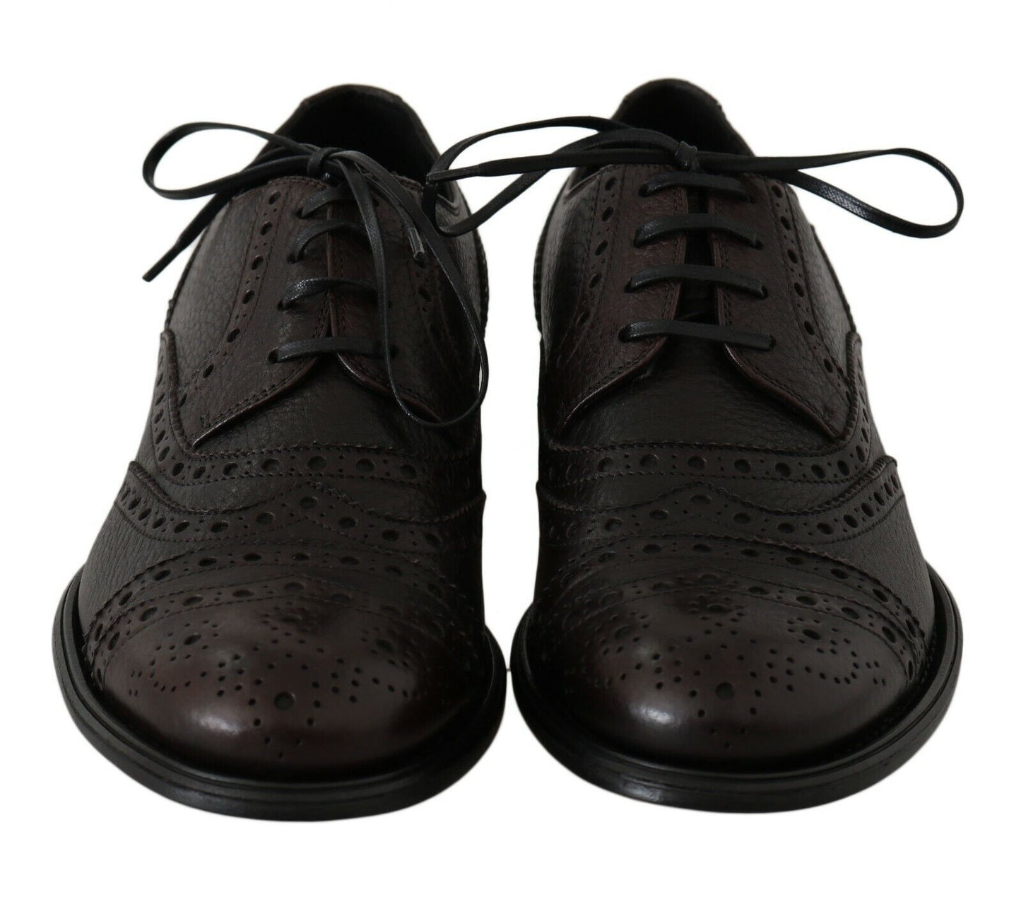 Dolce & Gabbana Elegant Wingtip Derby Dress Shoes