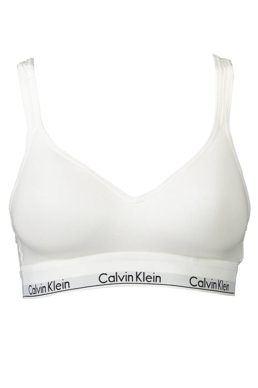 Calvin Klein White Cotton Women Bralette