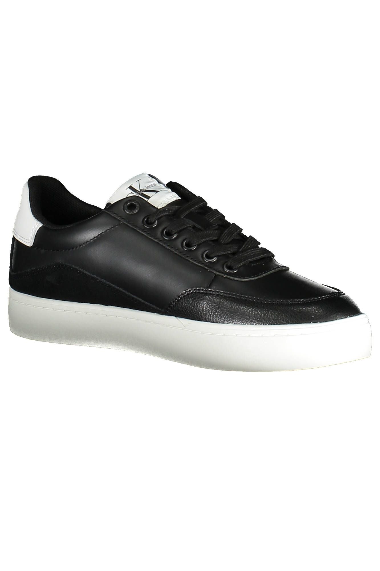 Calvin Klein Black Leather Women Sneaker