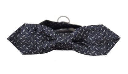 Dolce & Gabbana Elegant Polka Dot Silk Bow Tie