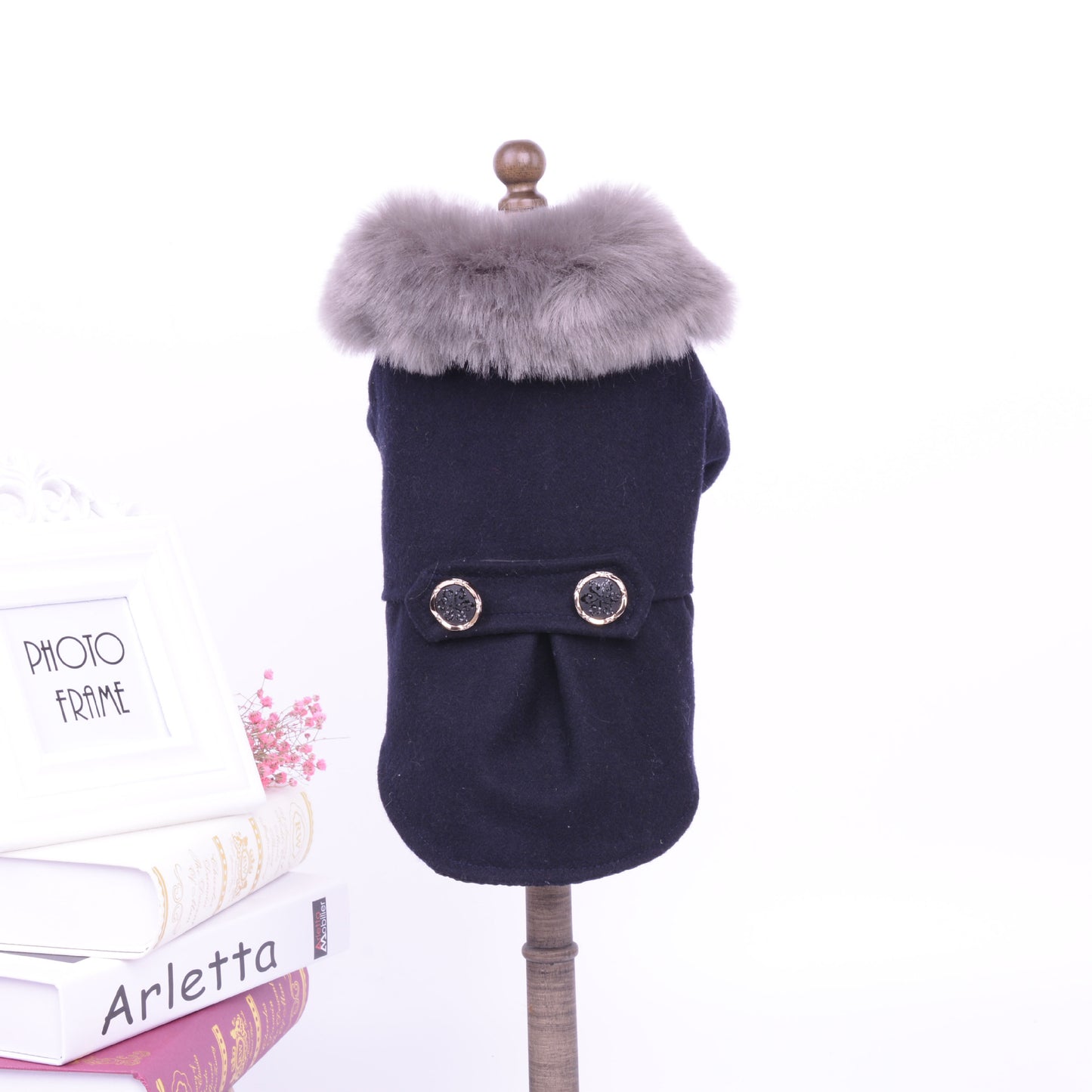 solid color pet clothes autumn and winter