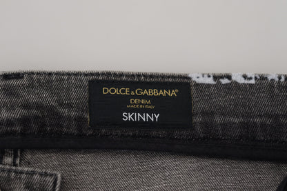 Dolce & Gabbana Multicolor Tie Dye Denim Extravaganza