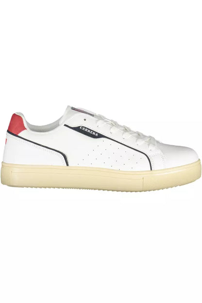 Carrera White Polyethylene Men Sneaker