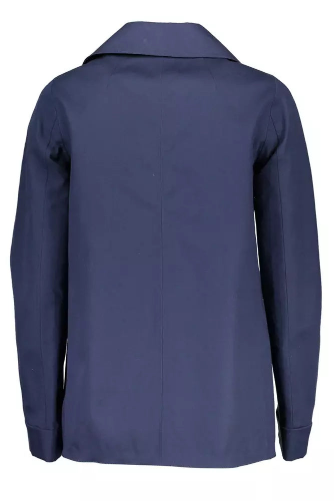 Gant Blue Cotton Women Jacket