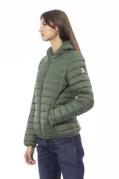 Invicta Green Nylon Women Jacket