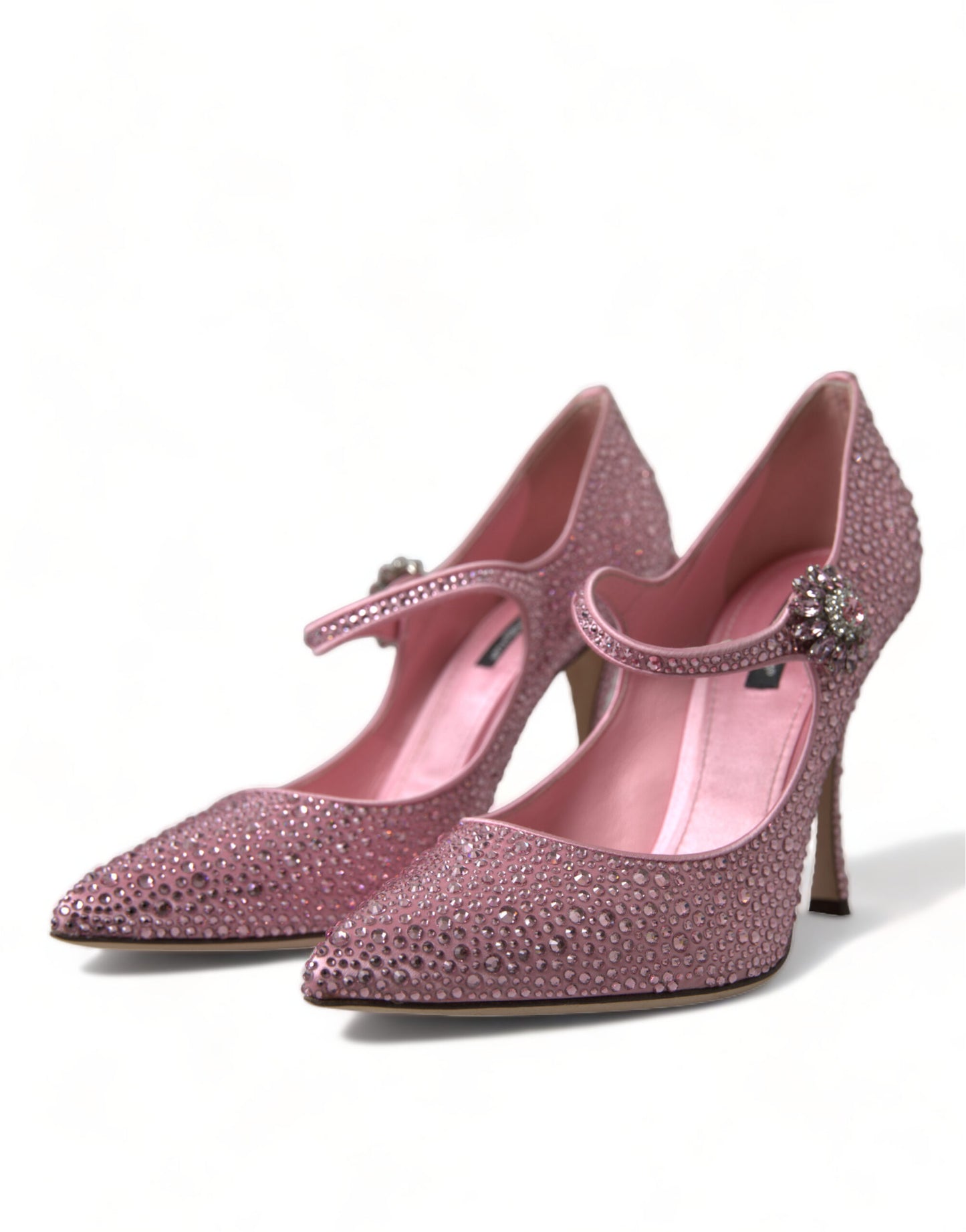 Dolce & Gabbana Enchanting Pink Crystal Pumps