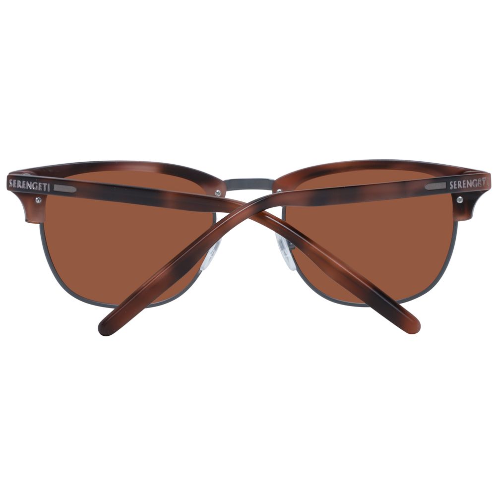 Serengeti Brown Unisex Sunglasses