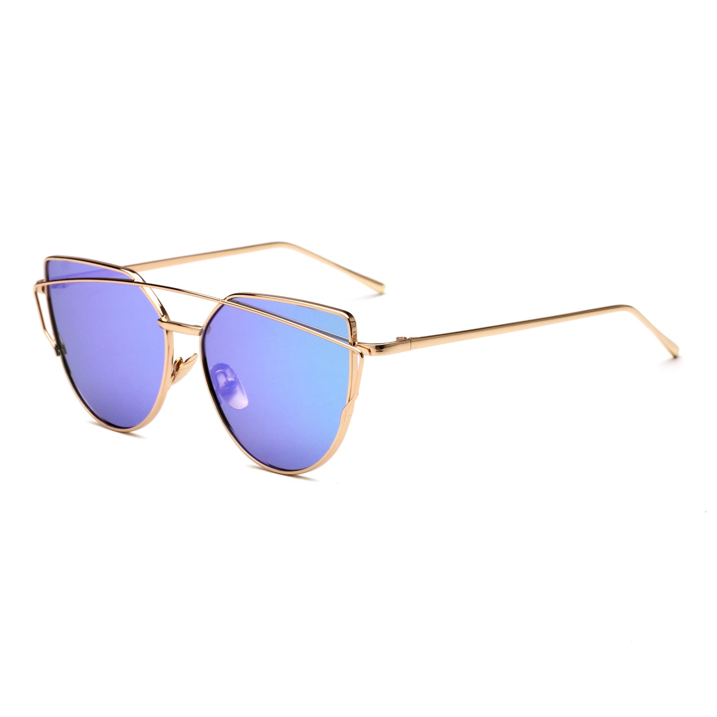 Vintage Gold Sunglasses for Women