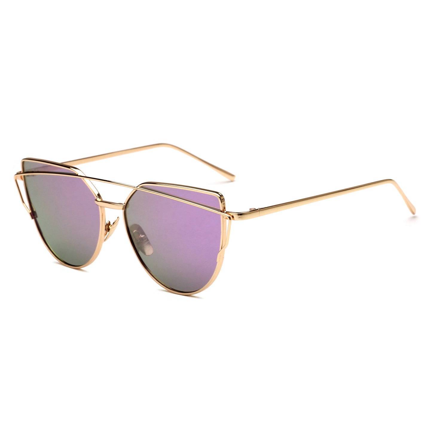 Vintage Gold Sunglasses for Women