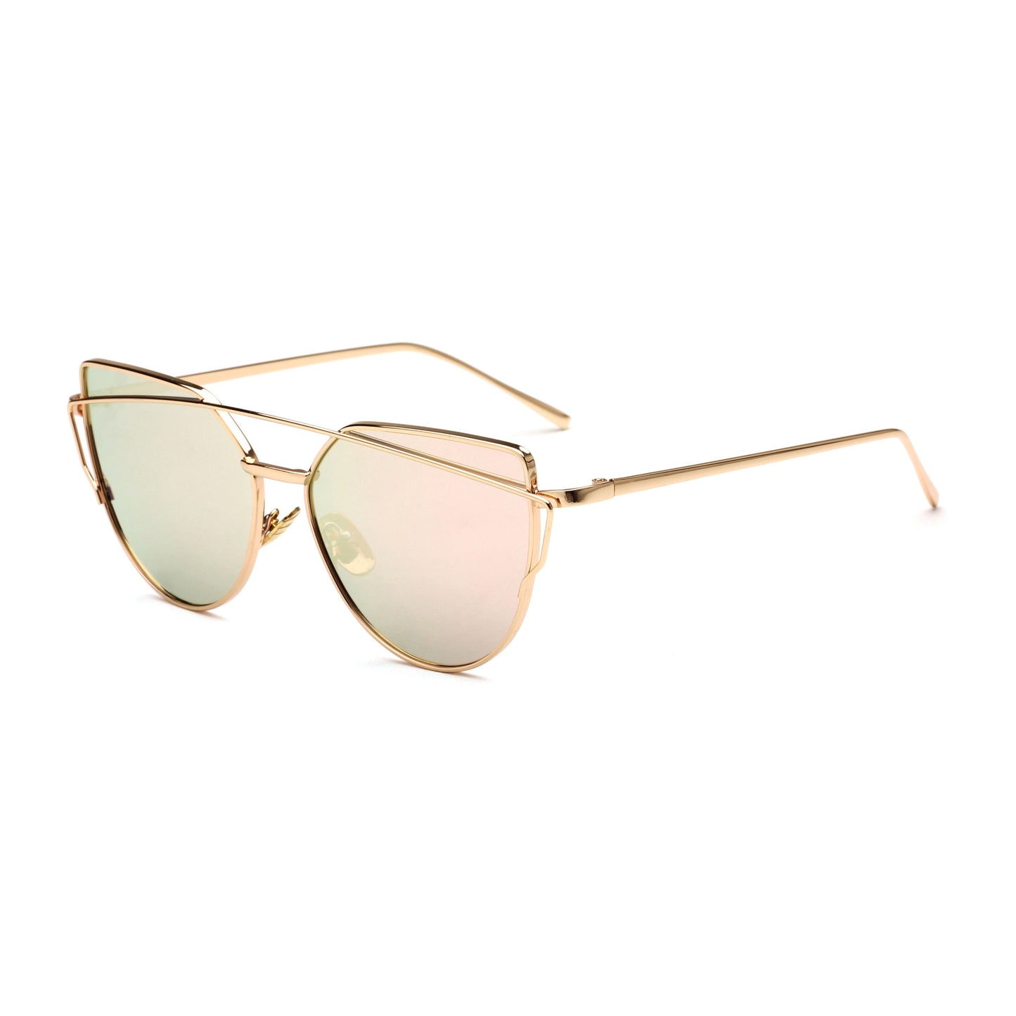 Vintage Gold Sunglasses for Women