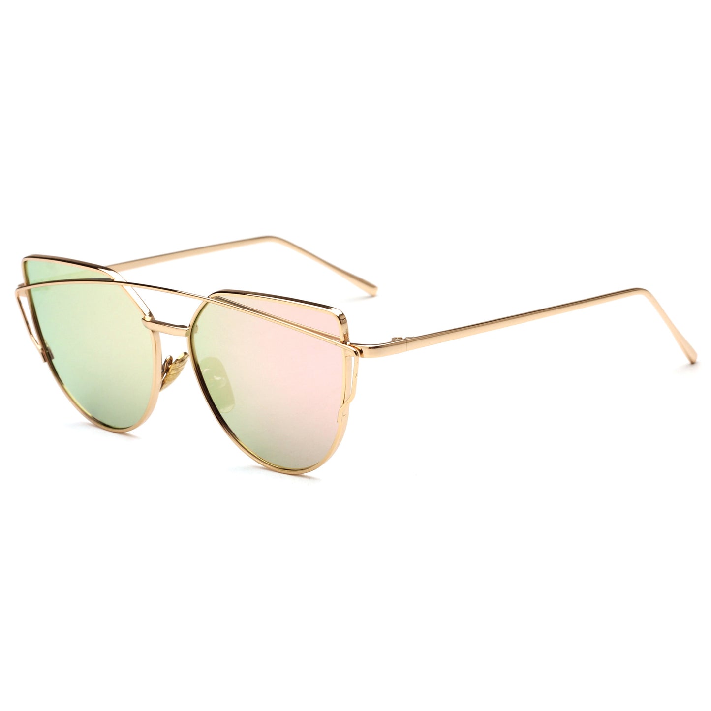 Vintage Gold Sunglasses for Women