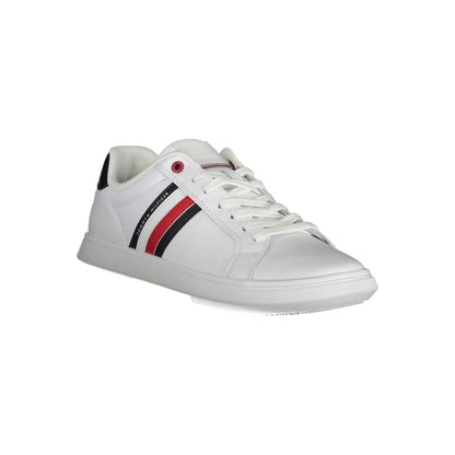 Tommy Hilfiger Sleek Lace-Up Sneakers with Contrast Details