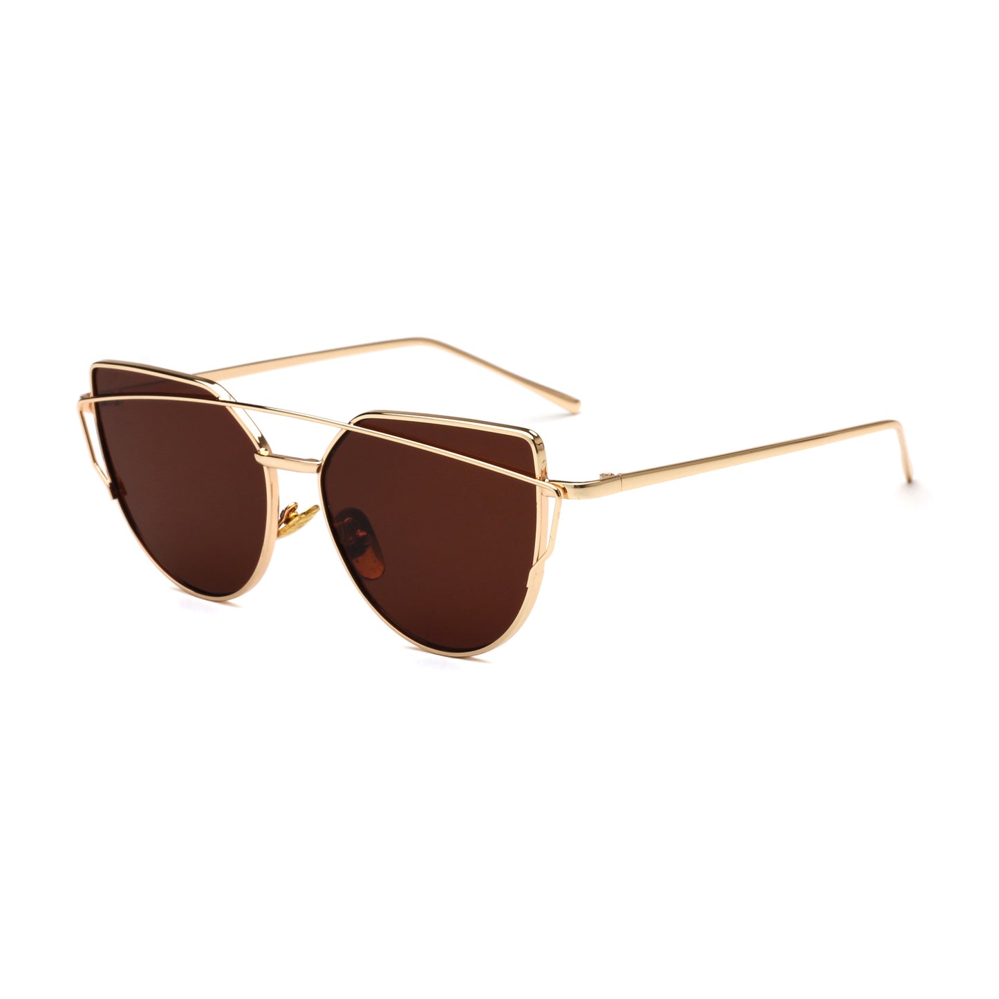 Vintage Gold Sunglasses for Women