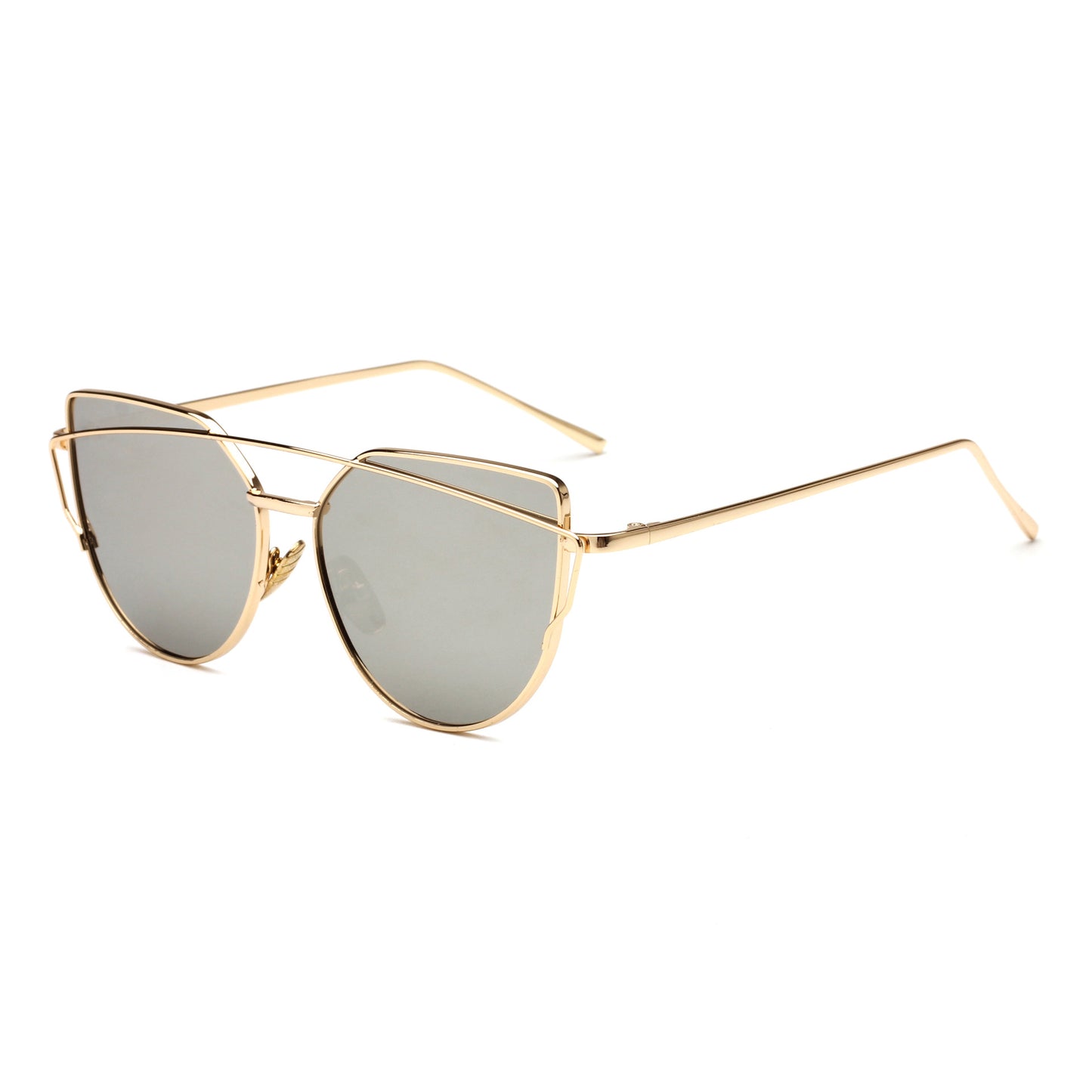 Vintage Gold Sunglasses for Women