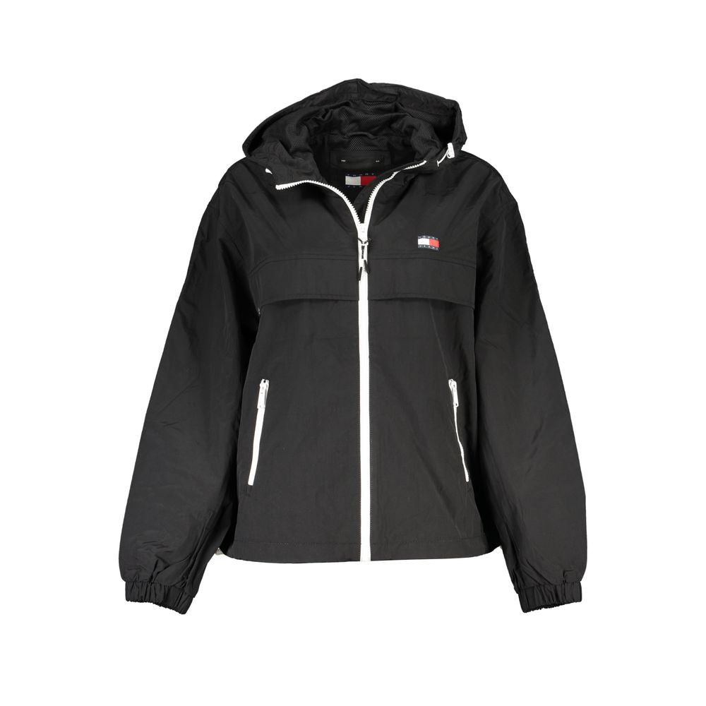 Tommy Hilfiger Black Polyamide Jackets & Coat