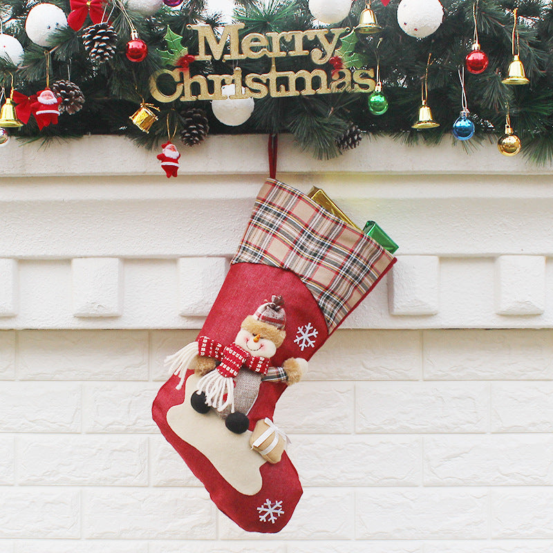 Christmas decorations, Santa socks,