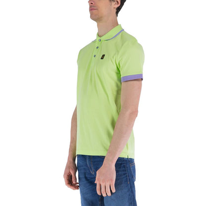 Refrigiwear Contrast Collar Cotton Polo Shirt