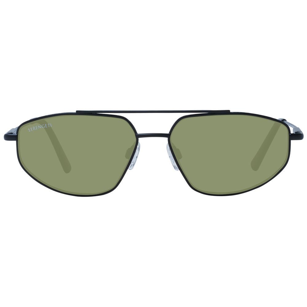 Serengeti Black Men Sunglasses