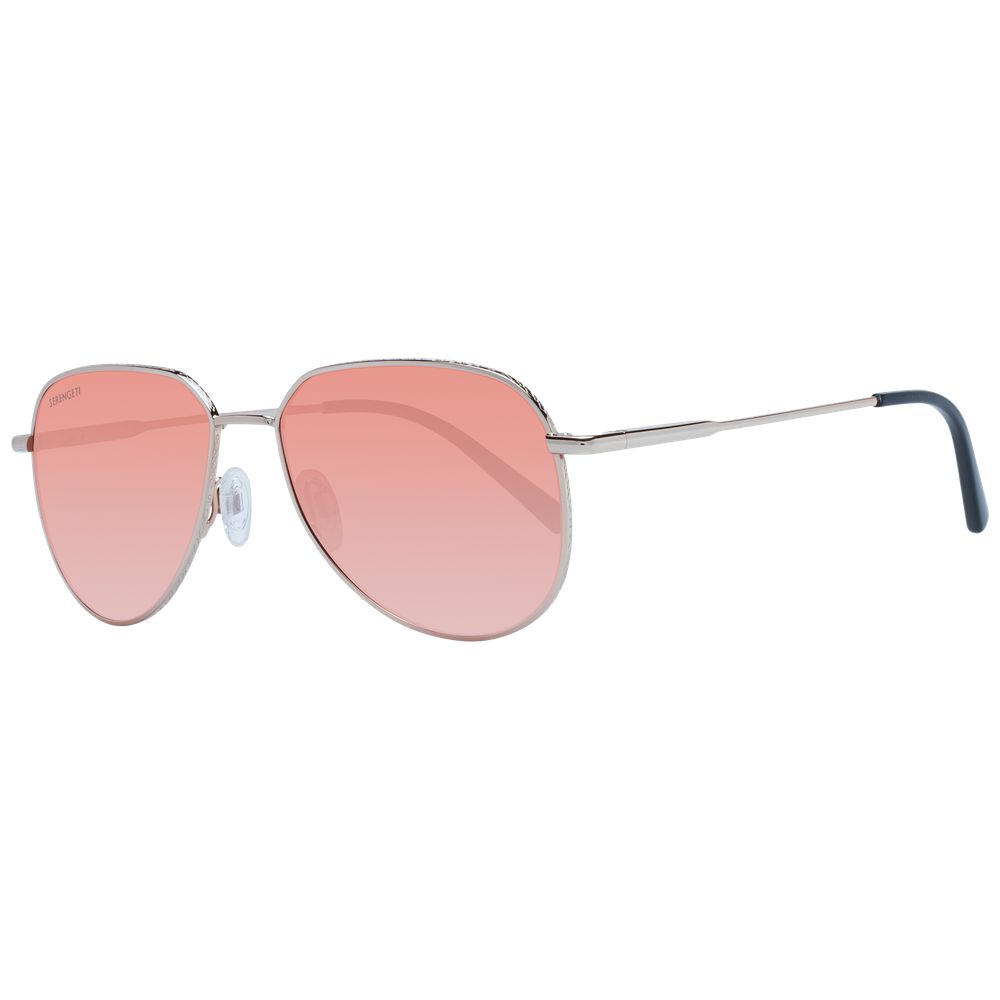 Serengeti Rose Gold Unisex Sunglasses