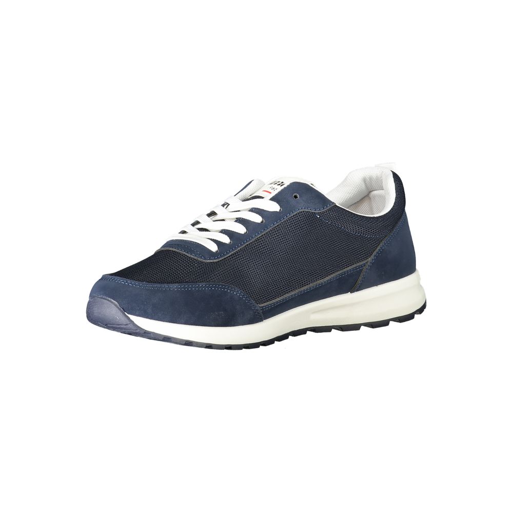 Carrera Blue Polyester Sneaker