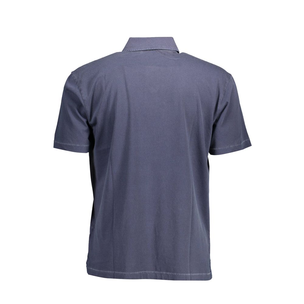 Gant Blue Cotton Men Polo Shirt