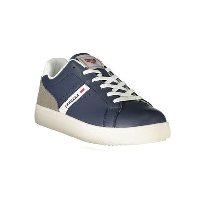 Carrera Blue Polyester Sneaker