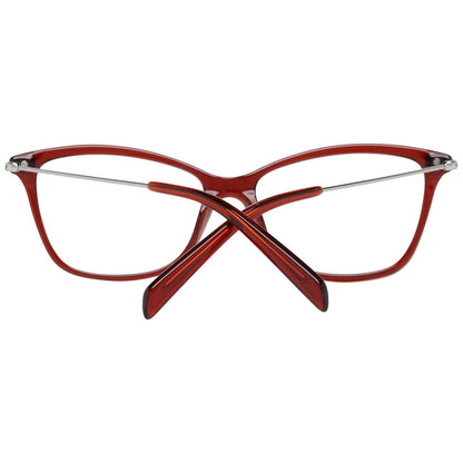 Emilio Pucci Red Women Optical Frames