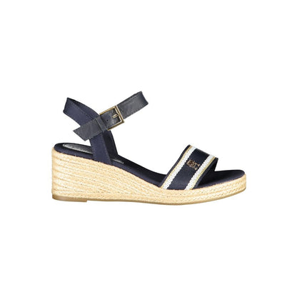 Tommy Hilfiger Blue Polyester Sandal