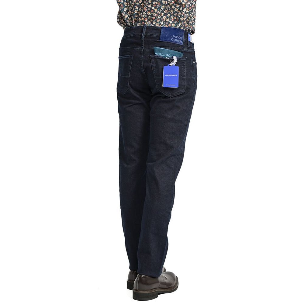 Jacob Cohen Blue Cotton Jeans & Pant