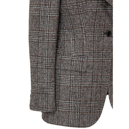 Dolce & Gabbana Brown Wool Jackets & Coat