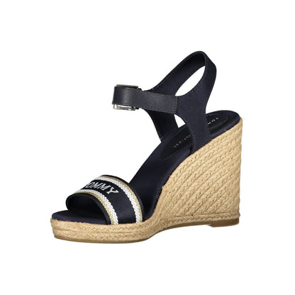 Tommy Hilfiger Blue Polyester Sandal