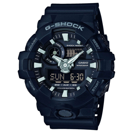 Casio Black Resin Watch