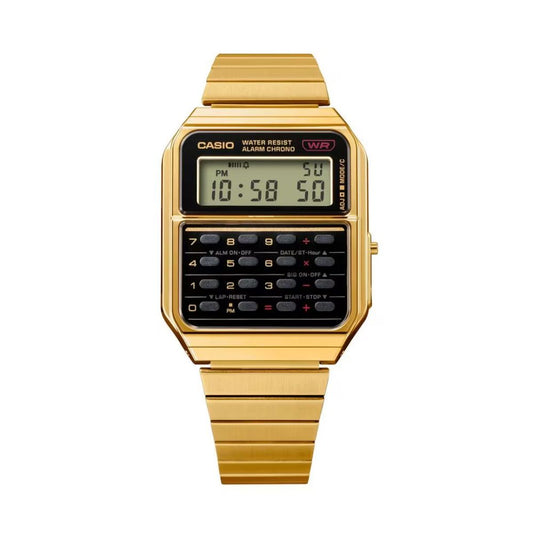 Casio Gold Stainless Steel Watch