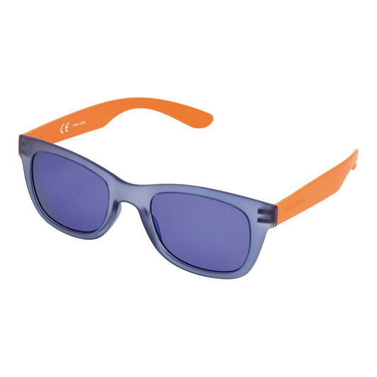 Police Blue Injected Sunglasses