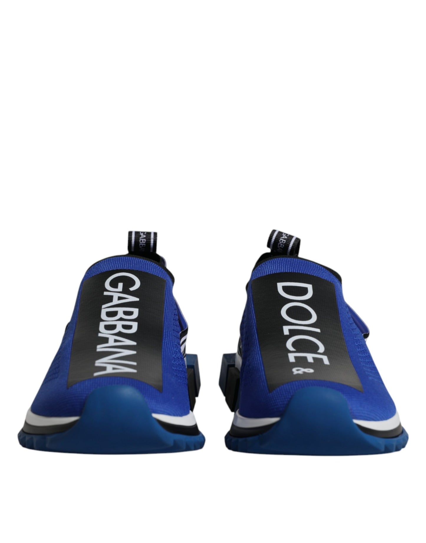 Dolce & Gabbana Blue Logo Low Top Sorrento Sneakers Shoes