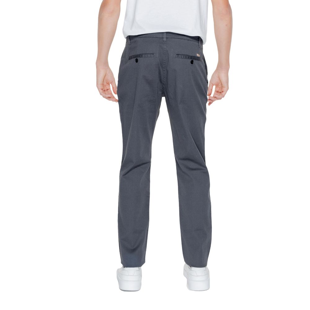 Armani Exchange Black Cotton Jeans & Pant