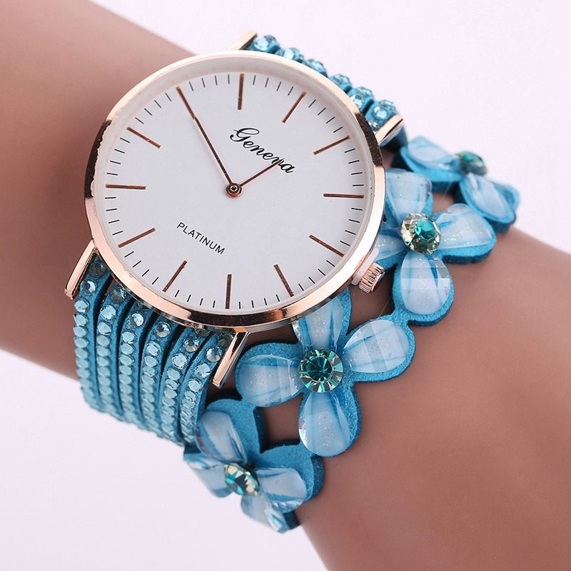 Women's Quartz Crystal and Diamond Watches