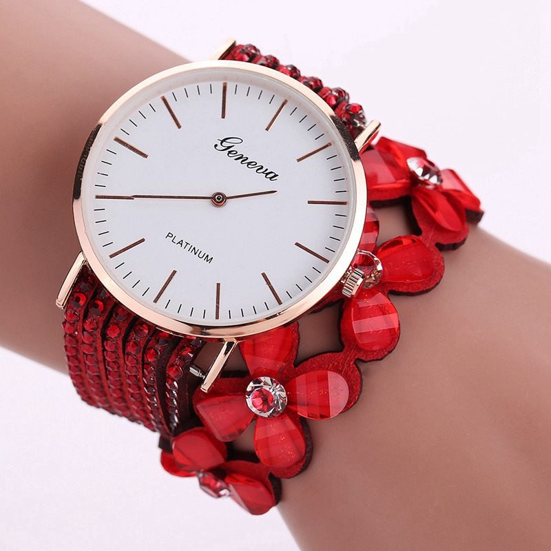 Women's Quartz Crystal and Diamond Watches