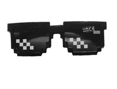 New Mosaic Glasses Personality Pixel Disco Sunglasses