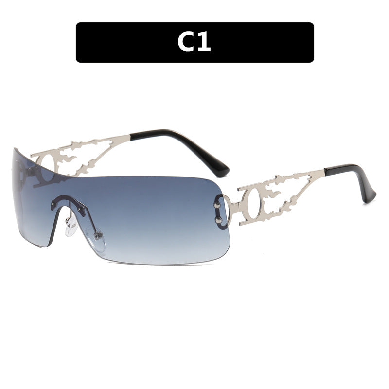 New Personality Trendy Sunglasses Conjoined