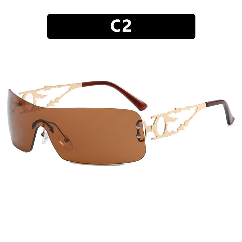 New Personality Trendy Sunglasses Conjoined