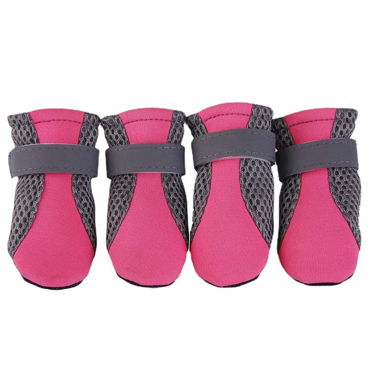 Reflective Mesh Dog Shoes for Pets