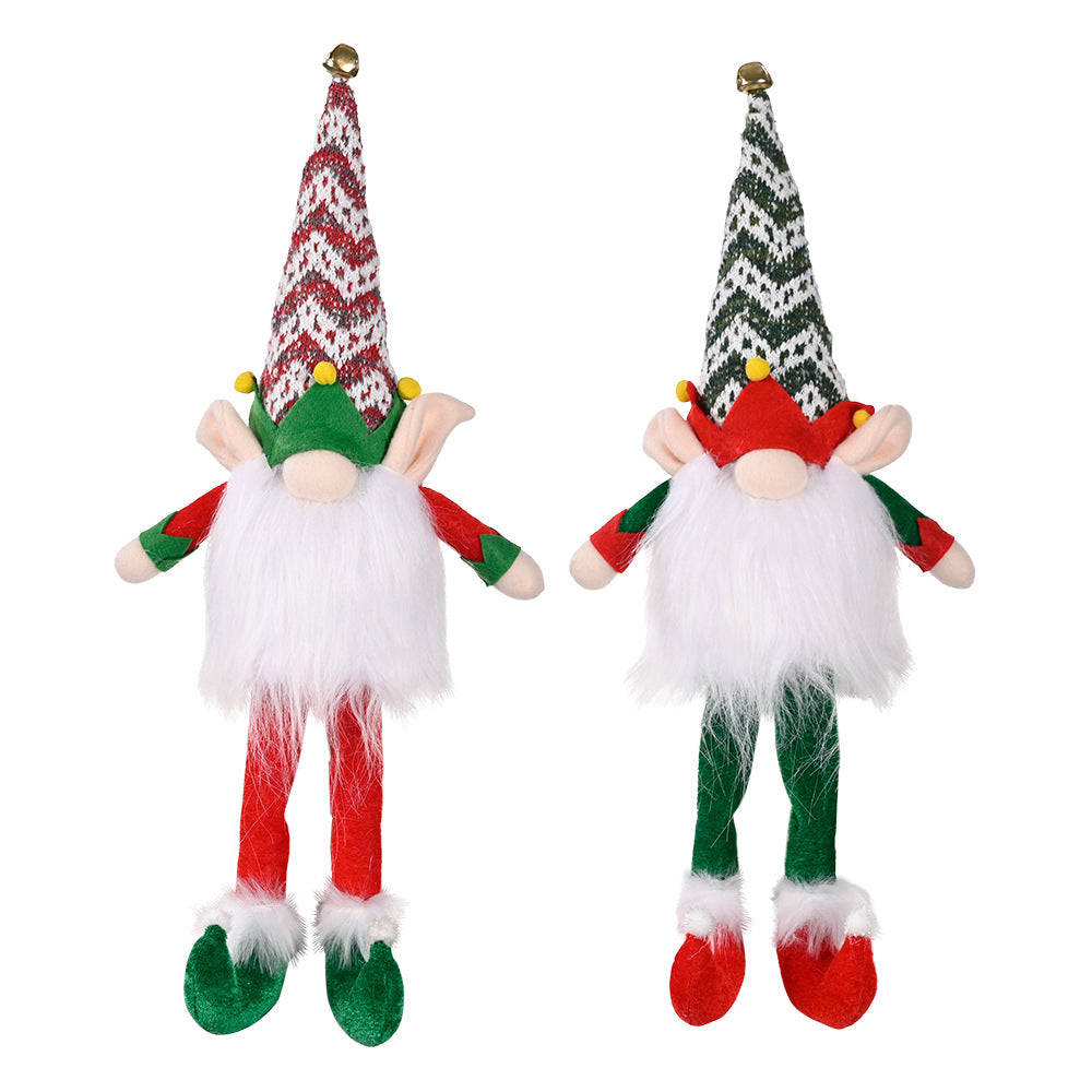 Christmas Decoration Christmas Elf with Light-up Rudolph Doll