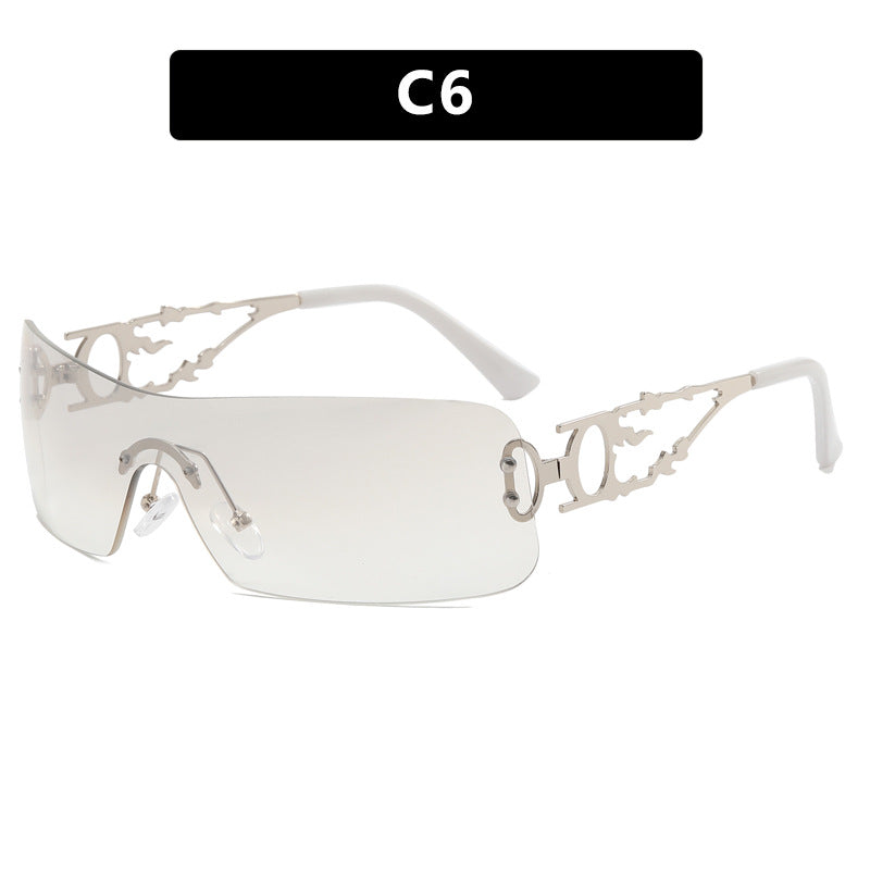 New Personality Trendy Sunglasses Conjoined