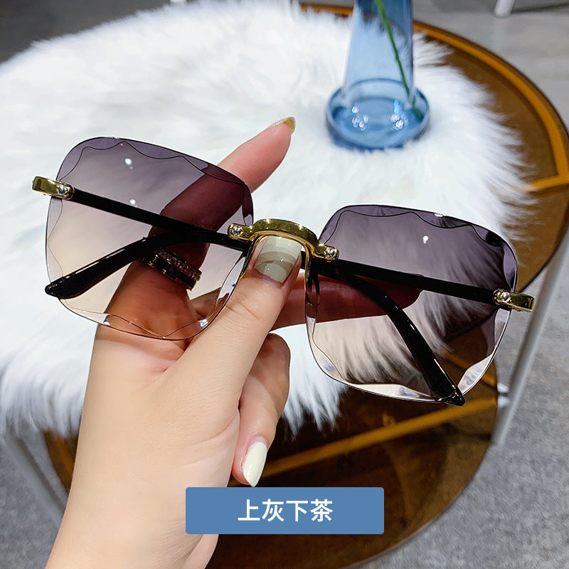 Trend Sunglasses Women Fashion I Korean Version Anti-ultraviolet