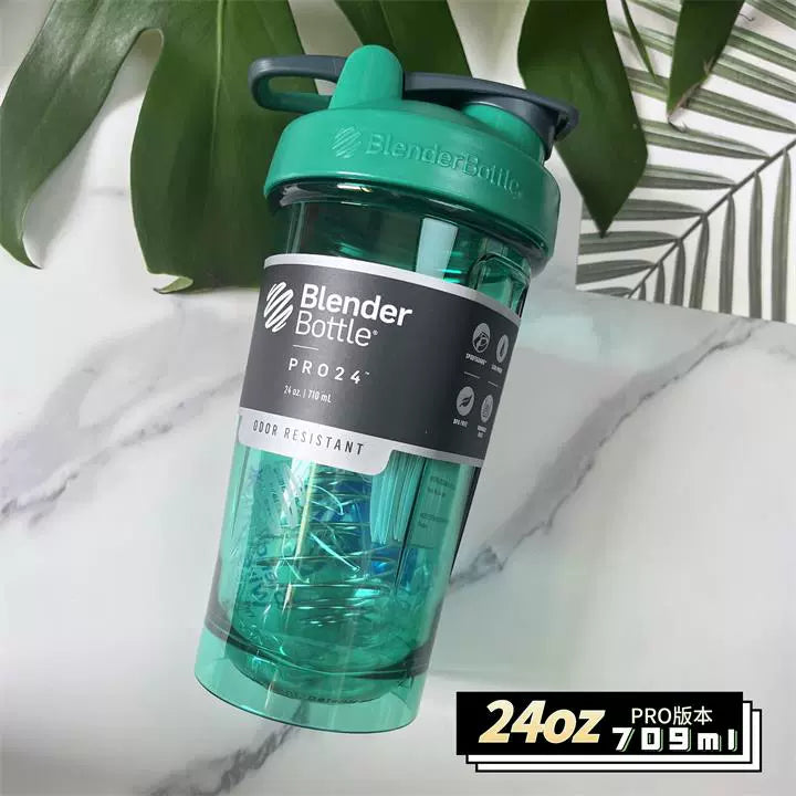 Blender Bottle Shake Cup Protein Powder Portable Stirring Cup Milkshake Cup Outdoor Water Cup Stirring Ball