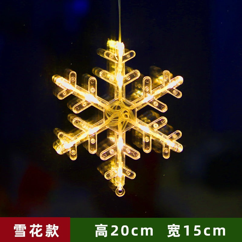 Led Christmas light garland suction cup