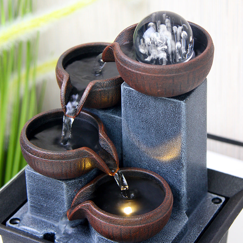 Small Home Desktop Running Water Decoration