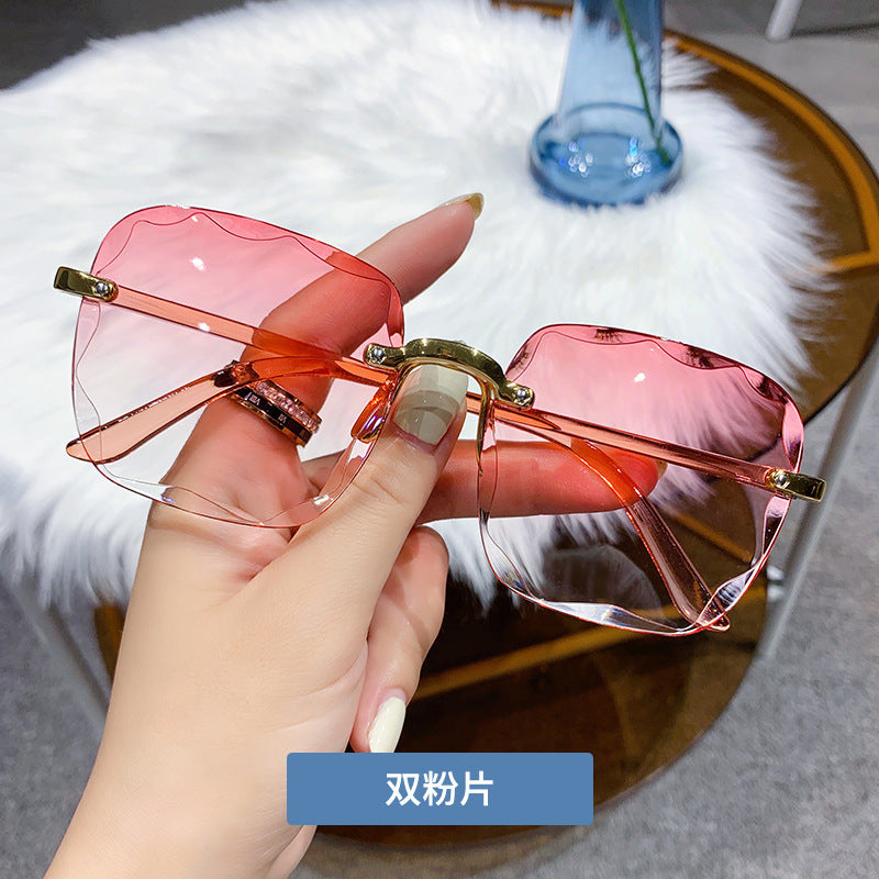 Trend Sunglasses Women Fashion I Korean Version Anti-ultraviolet